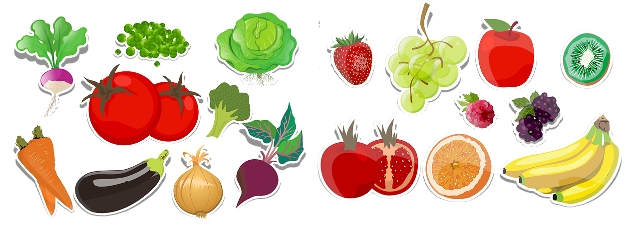 Légumes et fruits pour une bonne santé